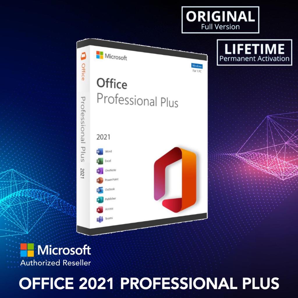 正版 Office Professional PRO PLUS 2016 | 2019 | 2019 2021 - 终身钥匙