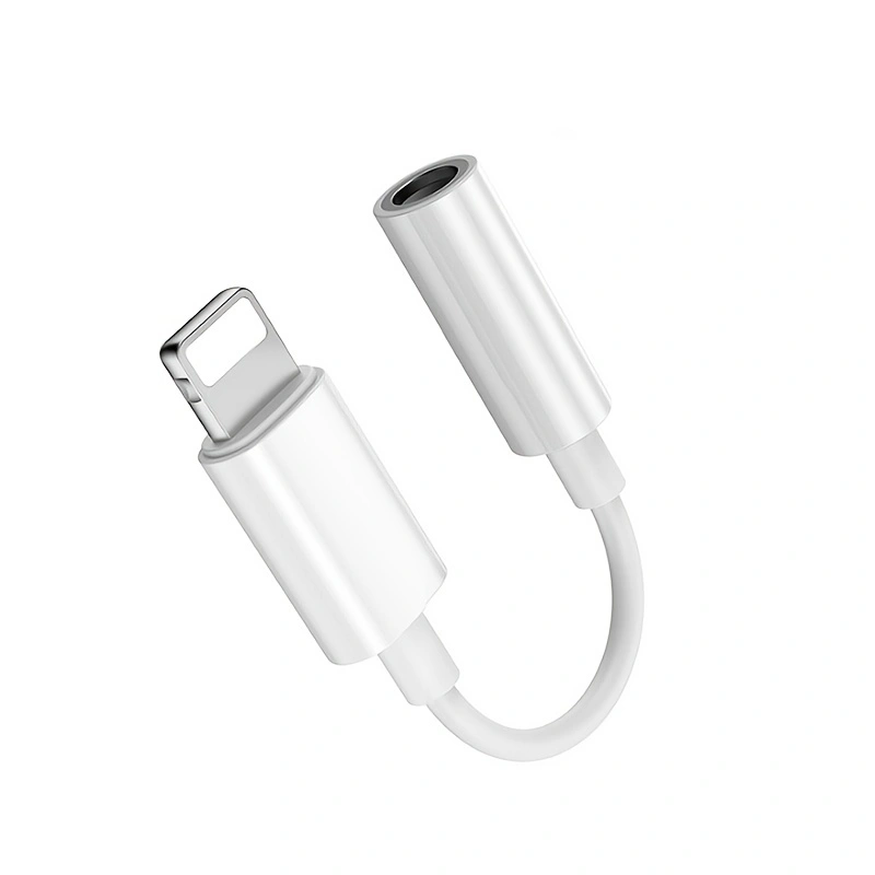 3.5mm 数字音频适配器耳机插孔音频适配器电缆适用于 IOS 设备适配器适配器电缆